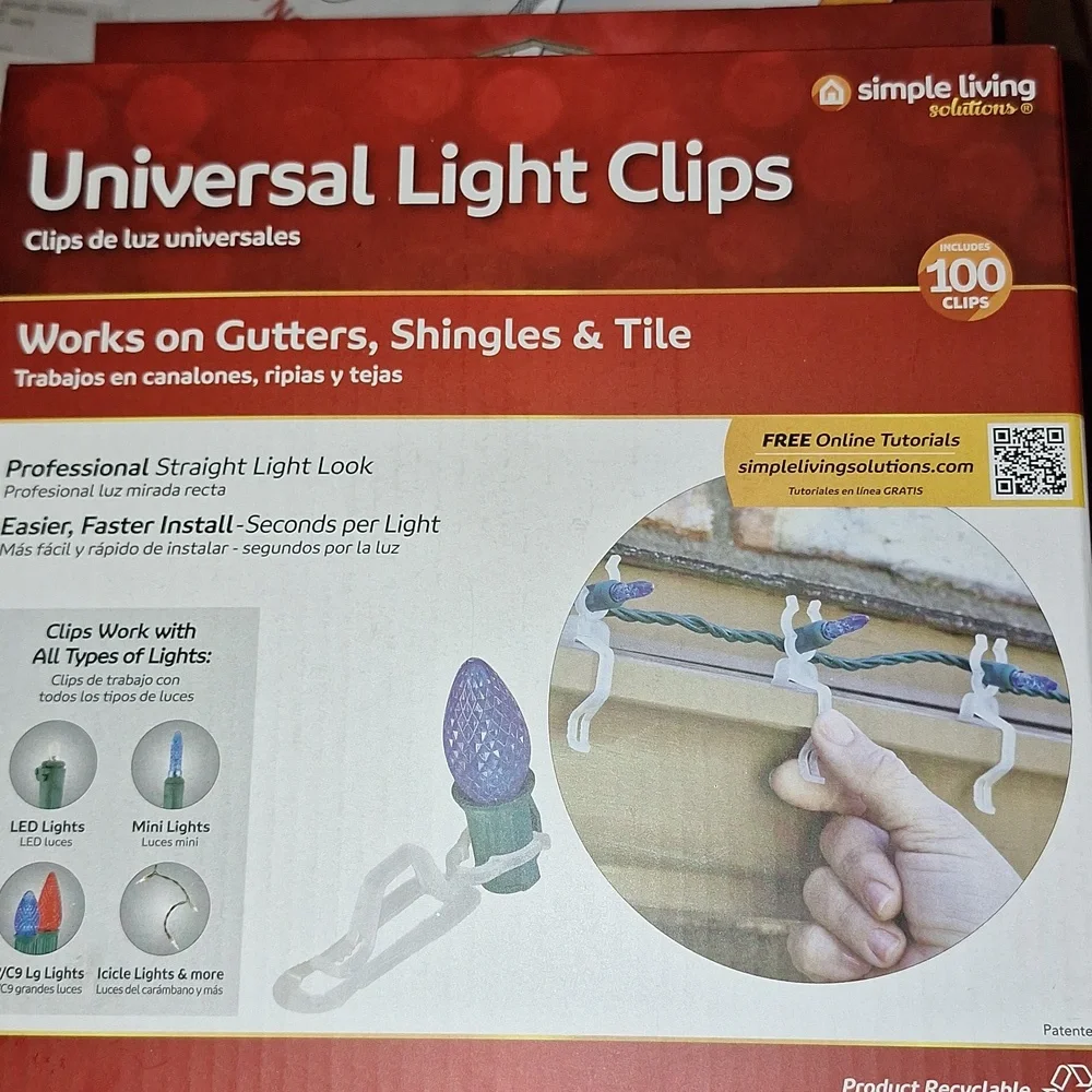 Universal Light Clips 100‎ count